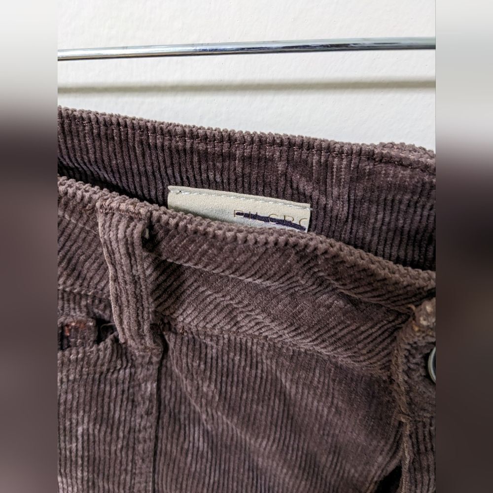 Anthropologie Pilcro the wanderer corduroy cargo pants size 31 brown - Picture 7 of 10